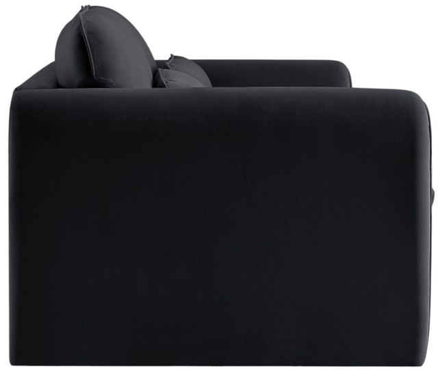 Meridian Furniture Sloan Black Velvet Loveseat-2