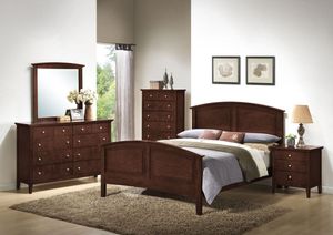 Lifestyle Whiskey Queen Bedroom Set with FREE Matching Nightstand