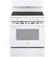 GE® 30" White Freestanding Electric Range-0
