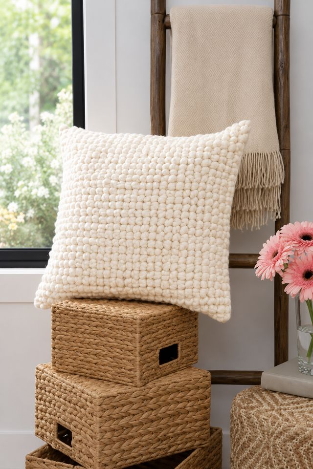 Signature Design by Ashley® Aavie 4-Piece Ivory Pillow Set-1