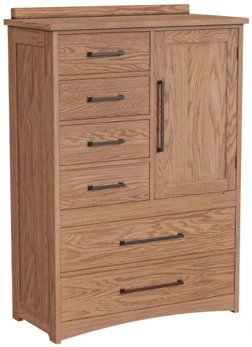 Intercon Oak Park Taupe Gentleman's Chest-0