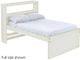 Crate Designs™ Furniture Cloud King Captain's Bookcase Bed-0