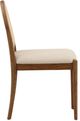 Dovetail Furniture Lakehurst 2-Piece Beige/Dark Brown Dining Side Chair Set-2
