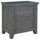 Cottage Creek Furniture Brookfield Grey Nightstand-0