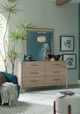 aspenhome® Shiloh Champagne 6-Drawer Dresser-1