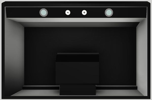 Vent-A-Hood® 36" Black Carbide Wall Mounted Range Hood-2