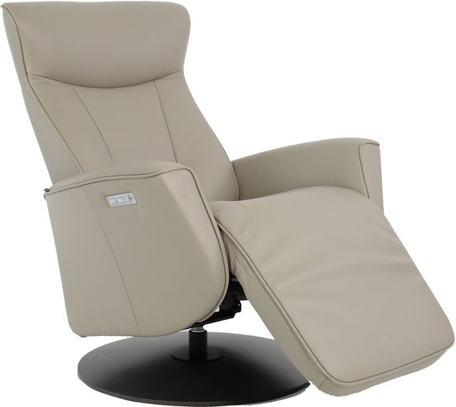 Fjords® Modern Living Oskar Cement Large Dual Motion Swivel Recliner-1