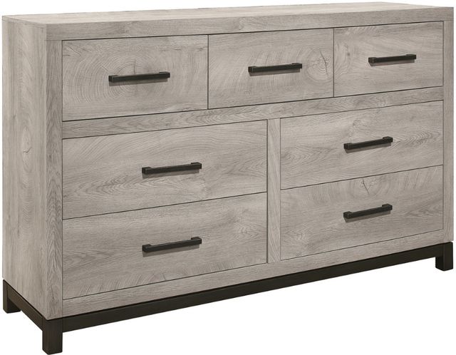 rustic grey dresser CLANCY RUSTIC GREY WASH DRESSER main image 0