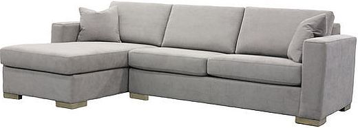 Edgewood Furniture Polo Cream Left-Arm Facing Sofa and Chaise-0