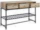 ACME Furniture Brantley II Oak Sofa Table with Sandy Black Base-2