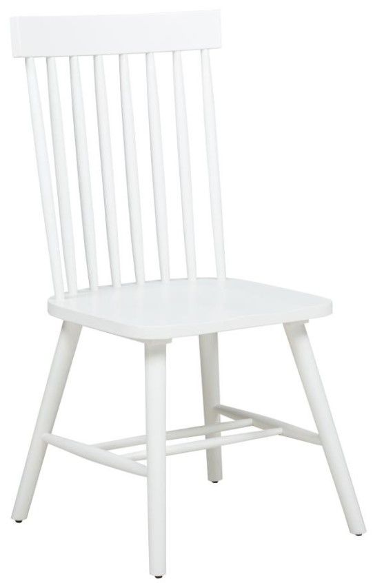 Coaster® Andrews White Chair-0