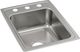 Elkay Lustertone® Classic Lustrous Satin 17" x 22" x 5-1/2" 3-Hole Single Bowl Drop-In ADA Sink-0