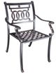 CabanaCoast® Customizable Verona Aluminum Outdoor Arm Chair-1