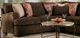 Furniture of America® Wanstead 3-Piece Dark Brown Sectional-1
