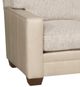 King Hickory Customizable Sidney Leather and Fabric Chair-1