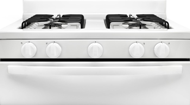 Amana® 30" White Free Standing Gas Range-5