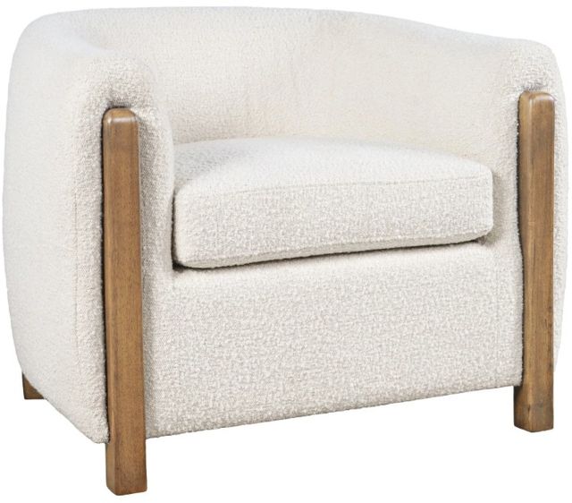 Jofran Inc. Finn Beige/Natural Accent Chair-0