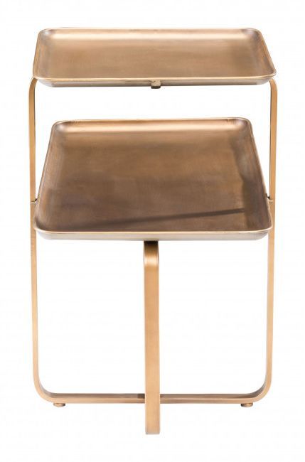 Zuo® Modern Henry Gold Coffee Table-2