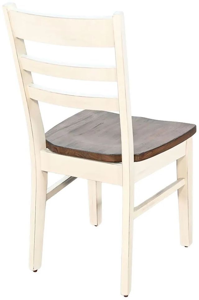 Sunny Designs™ Pasadena Buckskin/Marble White Ladderback Chair-3