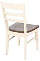 Sunny Designs™ Pasadena Buckskin/Marble White Ladderback Chair-3