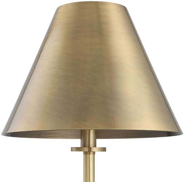 Uttermost® Pilot Brushed Brass Buffet Lamp-3