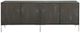 Century® Customizable Details Case 4-Door Low Media Console-1