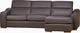 Jaymar Rodolfo Linea 30 2 Piece Panarea Anthracite 56 Sectional-0