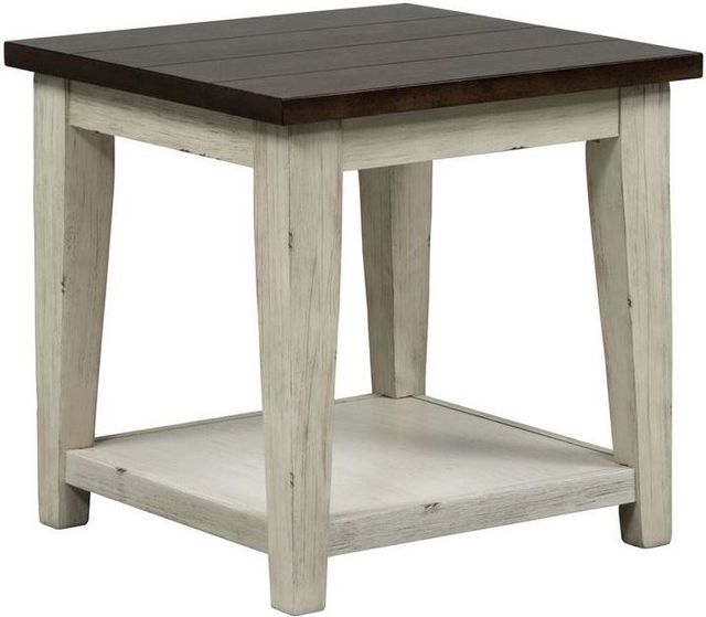 Liberty Furniture Lancaster 3-Piece Weathered Bark Set-2