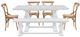 Powell® Banks 6-Piece Brown/White Dining Table Set-3