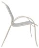 Telescope Casual Aruba Abalone/Desert Aluminum/Fabric Outdoor Sling Stacking Arm Chair-2