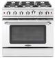 Capital Cooking™ Precision™ 36" Stainless Steel Pro Style Gas Range-0