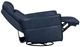 Parker House® Remmington Vintage Navy Power Swivel Glider Recliner-1