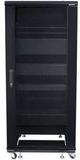 Sanus® Component Series Black 27U Component Rack-2