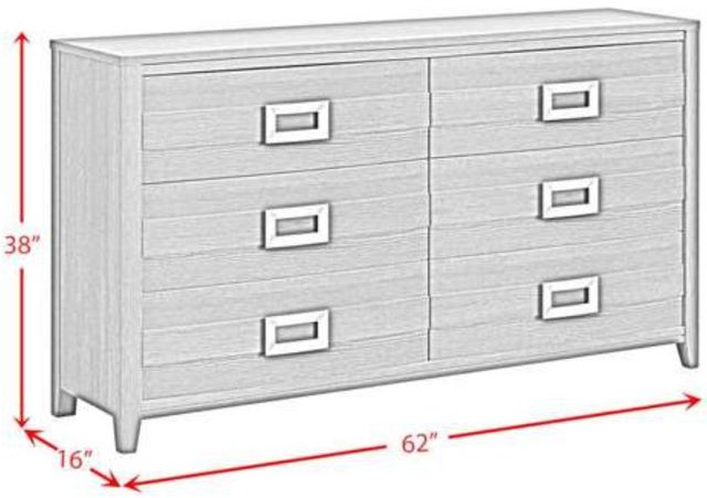 Elements International Tobias White Dresser-2