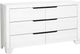 Monarch Specialties Inc. Light Grey/White Dresser-0