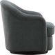 Dovetail Furniture Lili Blue Swivel Chair-3