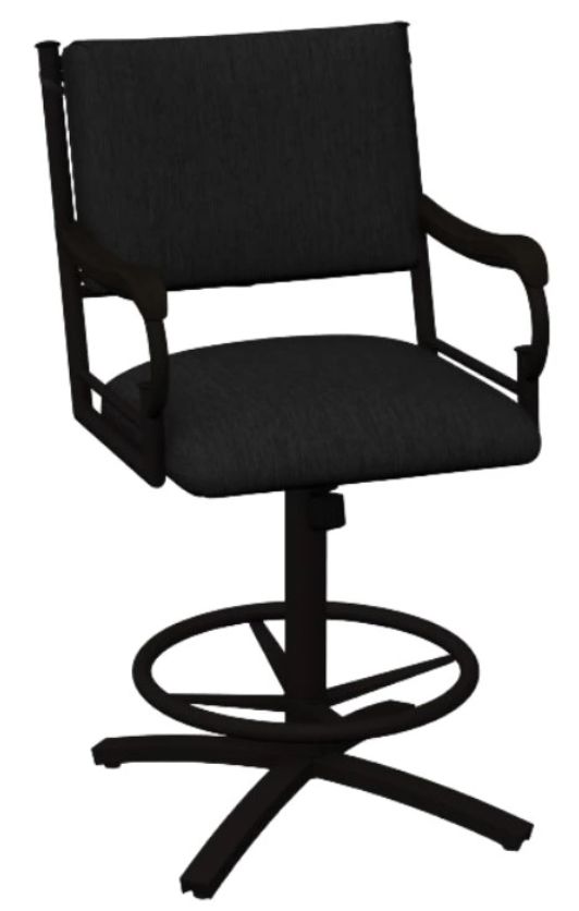 Chromcraft™ Customizable Rowan Counter Arm Chair-0