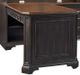 aspenhome® Hampton Black Cherry Peninsula Desk-2
