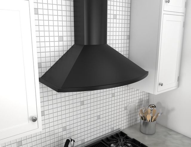 Zephyr Savona 30" Black Wall Ventilation-2