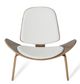 VIG Furniture Modrest White Accent Chair-2