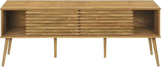 Monarch Specialties Inc. Walnut 72" TV Stand-2