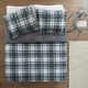Olliix by Madison Park Essentials Parkston Grey King/California King 3M Scotchgard Down Alternative All Season Comforter Set-5