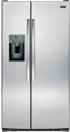 Crosley® 36 in. 25.3 Cu. Ft. Stainless Steel Side by Side Refrigerator