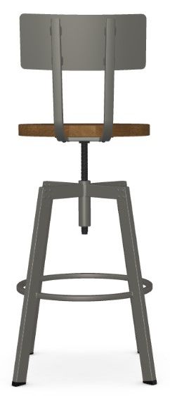 Amisco Customizable Architect Corkscrew Adjustable Stool-3