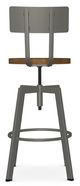 Amisco Customizable Architect Corkscrew Adjustable Stool-3