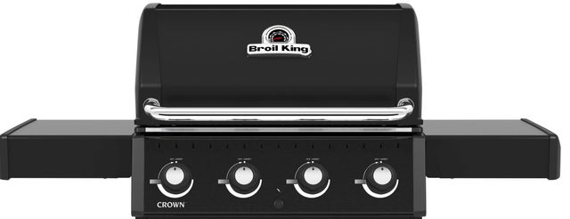 Broil King® Crown™ 410 4-Burner Black Freestanding Natural Gas Grill-1