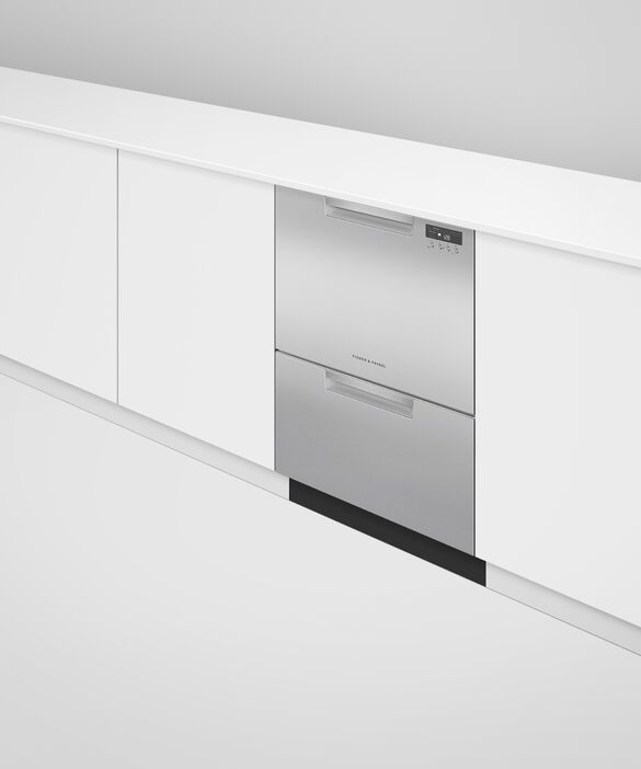 Fisher & Paykel Series 7 24" Stainless Steel Double DishDrawer™Dishwasher-1