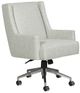 Vanguard Furniture® Michael Weiss Owen Plain Chrome/Jade Spa Desk Chair-0