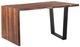 Fairfield® Live Edge Natural 54" Waterfall Desk with Trapezoid Base-0