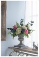 A & B Home Pink Real Touch Rose Stem-5